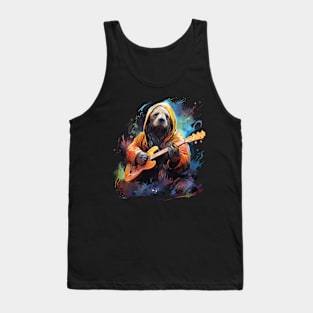 Walrus Playing Guitar Tank Top